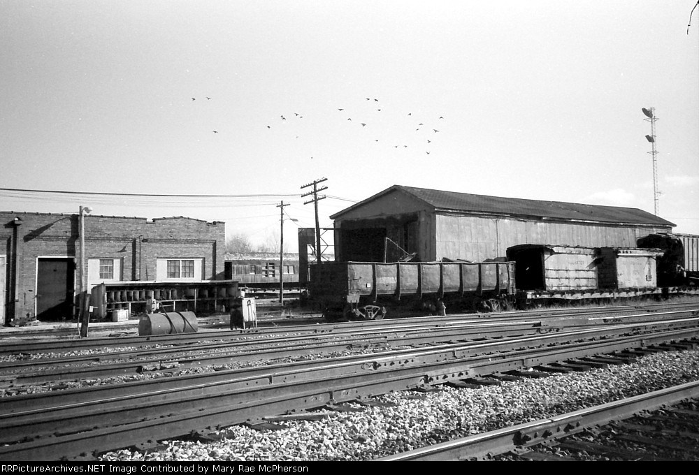 The old car shops in North Yard